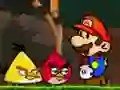 Spēle Mario vs Angry Birds online