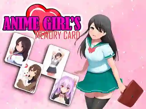 Spēle Anime Girls Memory Card online