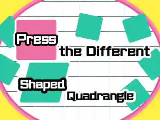 Spēle Press The Different Shaped Quadrangle online
