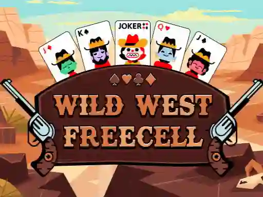 Spēle Wild West Freecell online