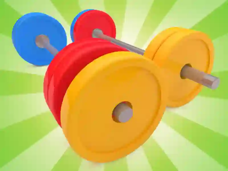 Spēle Barbell Sort Puzzle online