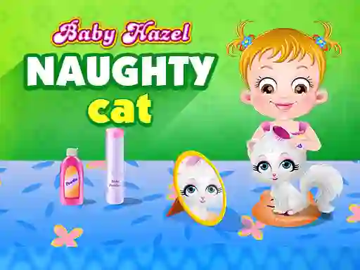 Spēle Baby Hazel - naughty cat online
