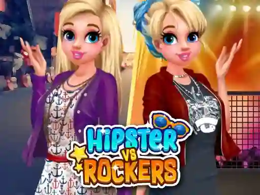 Spēle Hipsters vs Rockers online