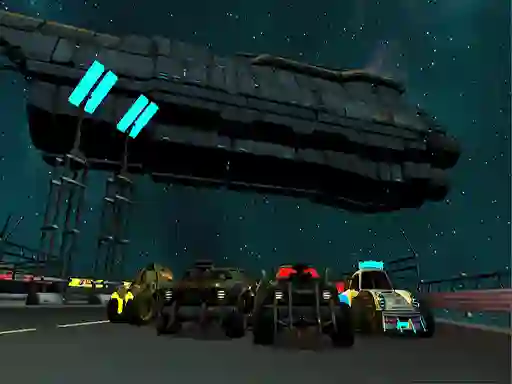 Spēle Moon Car Stunt online
