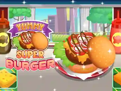 Spēle Yummy Super Burger online