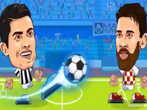 Spēle Puppet Soccer - Big Head Football online