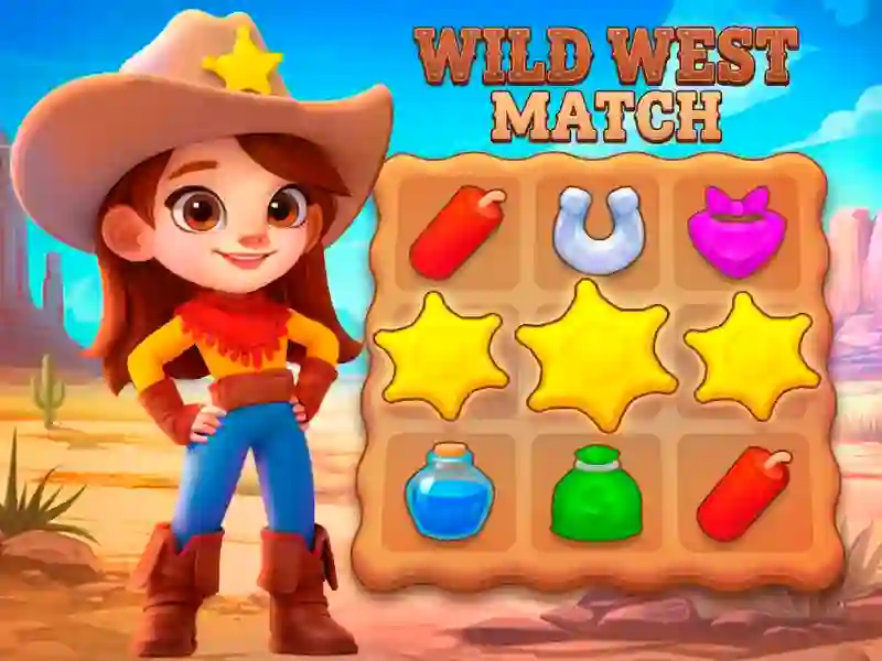 Spēle Wild West Match online