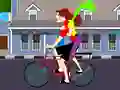 Spēle Cycling Kiss online