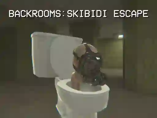 Spēle Backrooms: Skibidi Escape online
