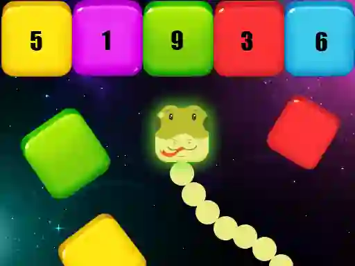 Spēle Snake Blocks and Numbers online