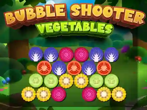 Spēle Bubble Shooter Vegetables online