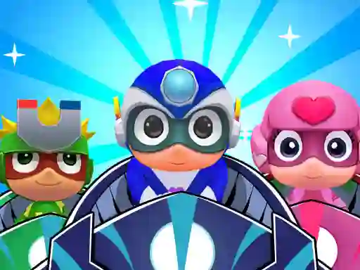 Spēle Masks Heroes Racing Kid online