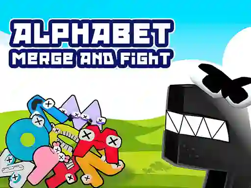 Spēle Alphabet Merge And Fight online
