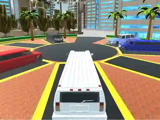 Spēle Luxury Limo Taxi Driver City online