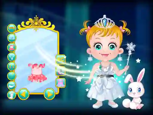 Spēle Baby Hazel Ice Princess Dressup online