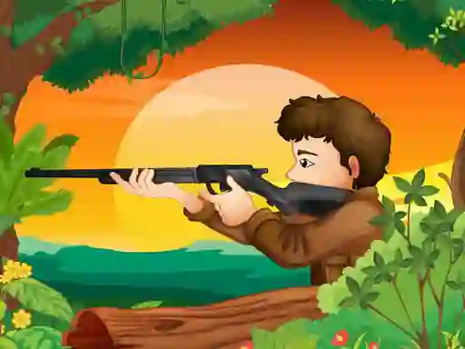 Spēle Deer Hunting Jigsaw online