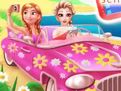 Spēle Princesses Road Trip Fun online