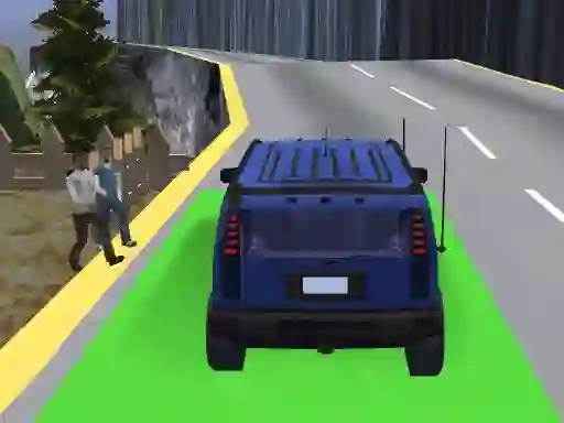 Spēle Uphill Jeep Driving online