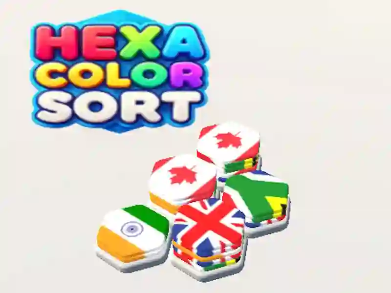Spēle Hexa Color Sort online