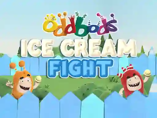 Spēle Oddbods Ice Cream Fight online