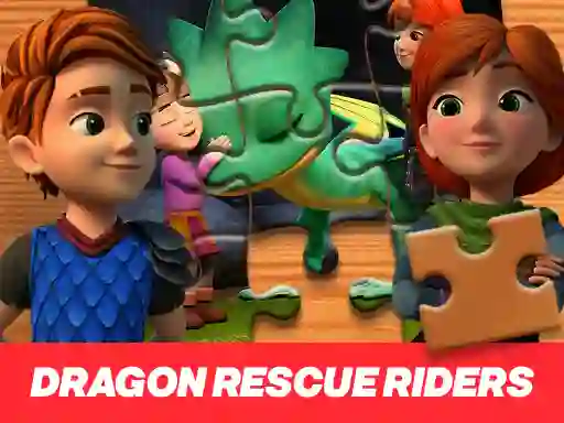 Spēle Dragon Rescue Riders Jigsaw Puzzle online