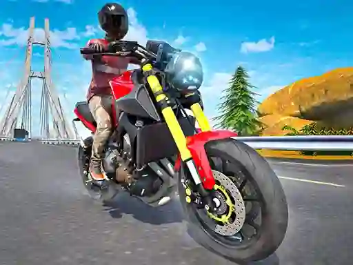 Spēle Traffic Rider Moto Bike Racing online