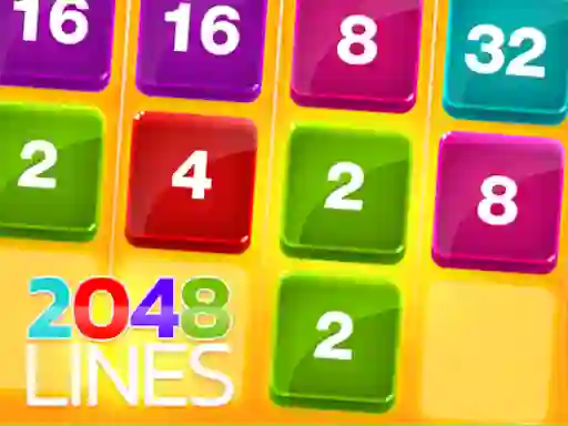 Spēle 2048 Lines online