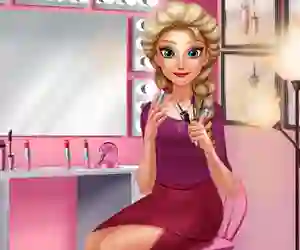 Spēle Ice Queen Makeover Time online