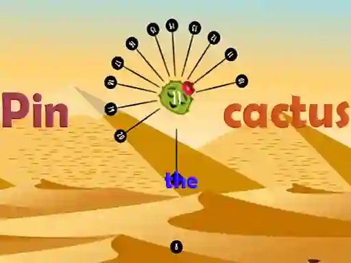 Spēle Pin the cactus online