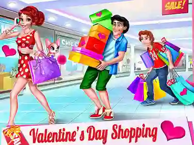 Spēle Valentine's Day Shopping online