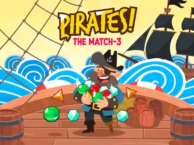 Spēle Pirates! The Match-3 online