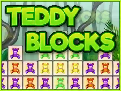 Spēle Teddy blocks online