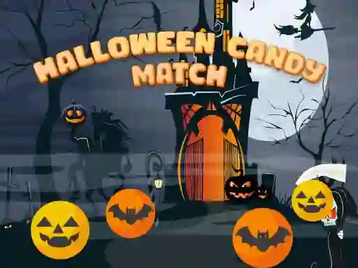 Spēle Halloween Candy Match online