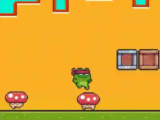 Spēle Ninja Frog Adventure online