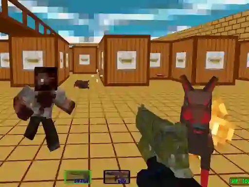 Spēle Pixel Swat Zombie Survival online