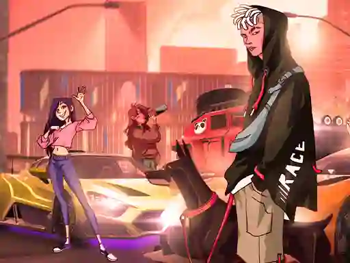 Spēle Rod Multiplayer Car Driving online
