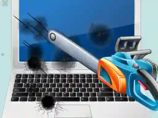 Spēle Whack the Laptop online