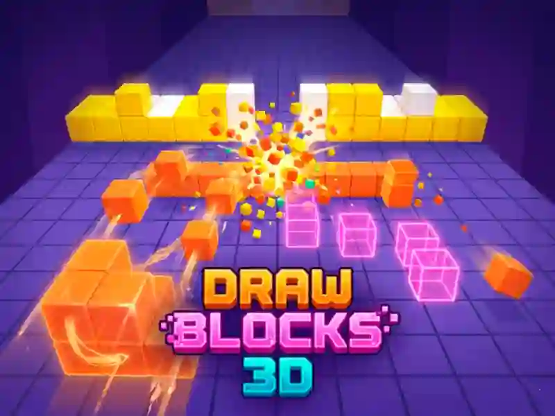 Spēle Draw Blocks 3d online