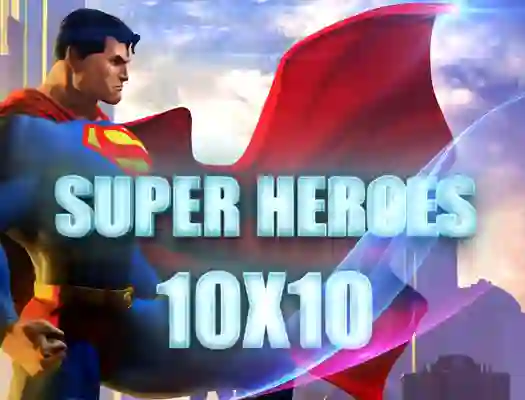 Spēle Super heroes 10х10 online