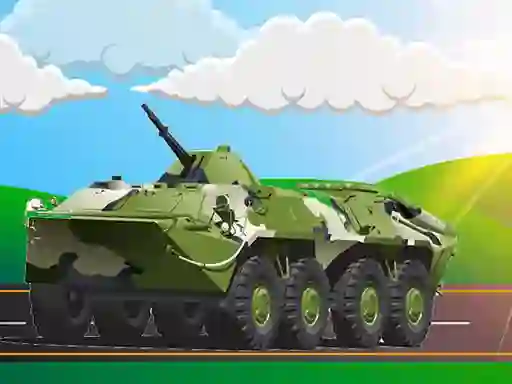 Spēle Military Vehicles Jigsaw online