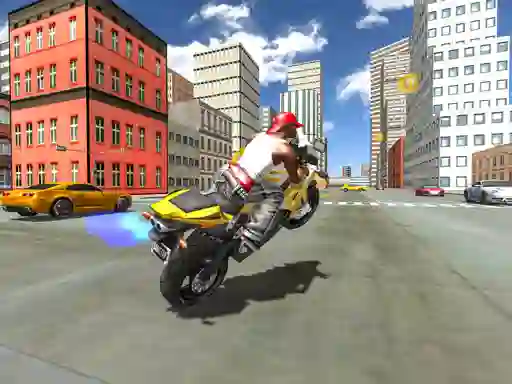 Spēle Motorbike Simulator Stunt Racing online