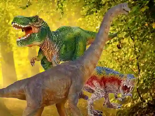 Spēle World Of Dinosaurs Jigsaw online