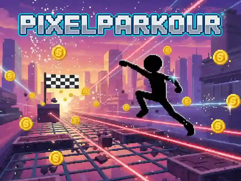 Spēle Pixel Parkour online