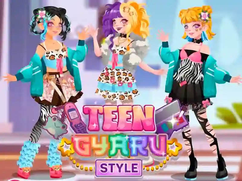 Spēle Teen Gyaru Style online