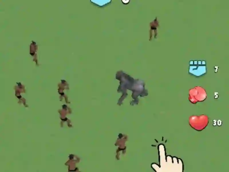 Spēle Men Vs Gorilla online