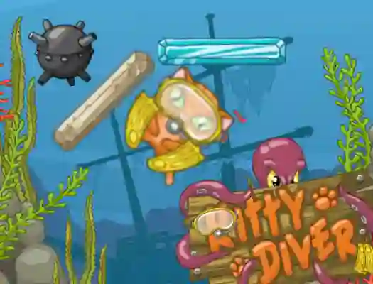 Spēle Kitty Diver online