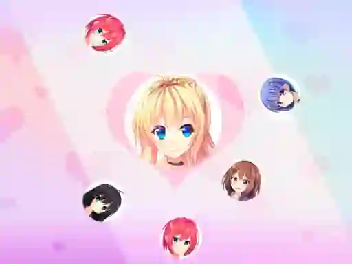 Spēle Anime Love Balls Girls online