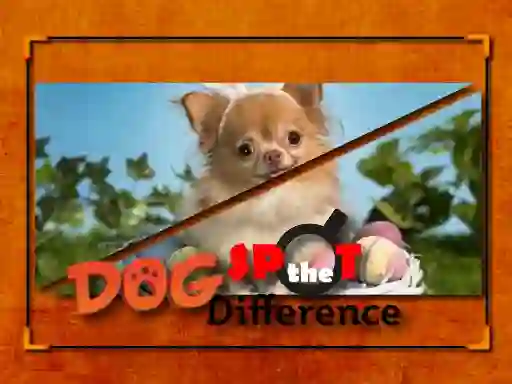 Spēle Dog Spot The Difference online