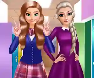 Spēle Sisters Back to School online
