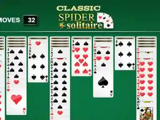 Spēle Classic Spider Solitaire online